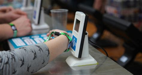 scan your wristband with the rfid reader below|rfid ticketing.